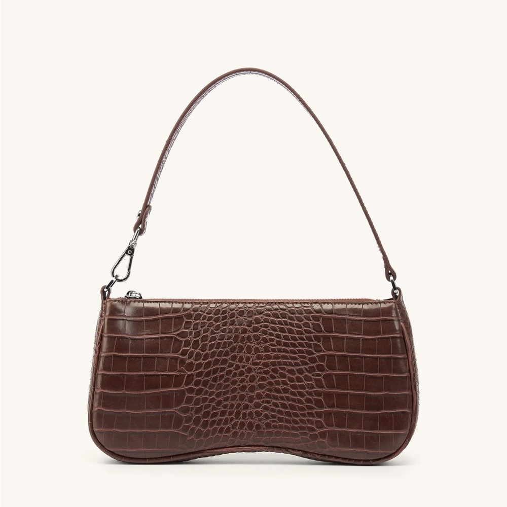 JW Pei - Eva Shoulder Handbag - Brown Croc